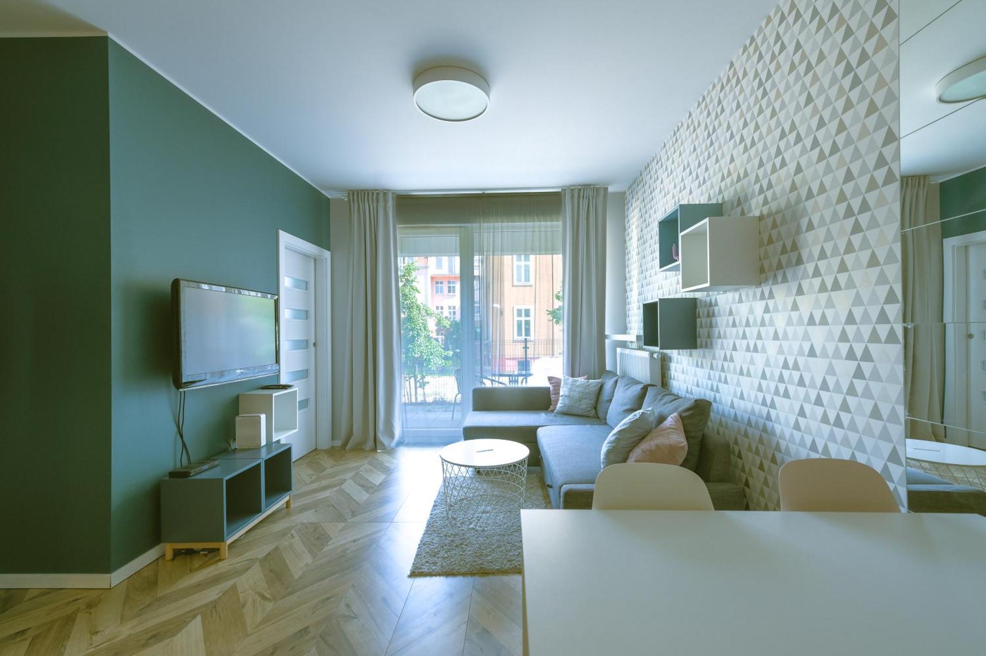 Apartamenty Wrzeszcz Q4Apartments Danzica Esterno foto